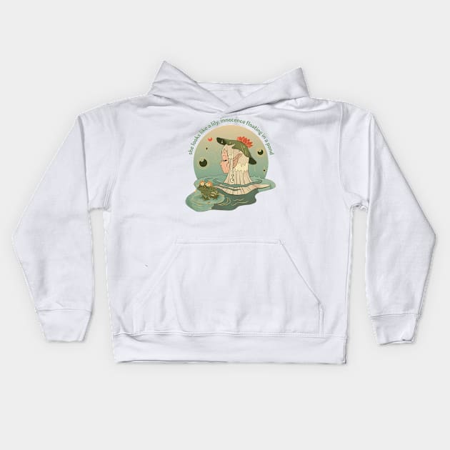 Fairycore Aesthetic Elf Kids Hoodie by soulfulprintss8